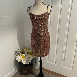 Dressy Sequin Dress Size 5/6 Fully Lined